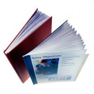 Image of Leitz 73990035 Softcover Linen Finish 10Pk