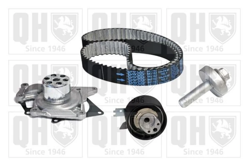 Image of QUINTON HAZELL Water pump and timing belt kit QUINTON HAZELL QBPK9401