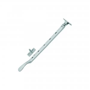 Image of Wickes Victorian Style Window Casement Stay - Chrome 254mm