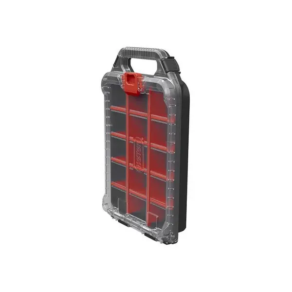 Image of Keter Stack n Roll Organiser Half Footprint Tool Box Case ketsnrhorg 253381 - Keter KETSNRHORG