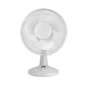 image of 9" Office Desk Fan With Adjustable Tilt Angle