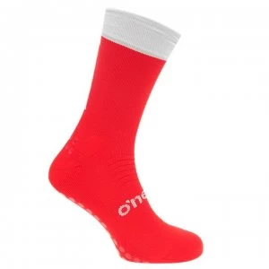 Image of ONeills Koolite Grip Socks Mens - Red/White