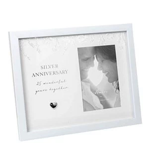 image of 4" x 6" - Amore By Juliana Anniversary Photo Frame - 25