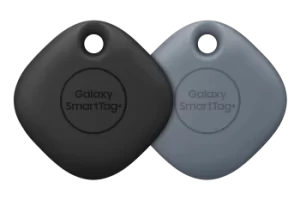 image of Samsung Galaxy SmartTag+ (2 Pack) in Black (EI-T7300MLEGEU)