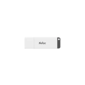 image of Netac U185 USB flash drive 256GB USB Type-A 3.0 White Grey