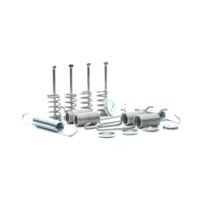 Image of QUICK BRAKE Accessory Kit, brake shoes 105-0715 MERCEDES-BENZ,T1 Kasten (602),T1 Pritsche/Fahrgestell (602),T1 Bus (602)