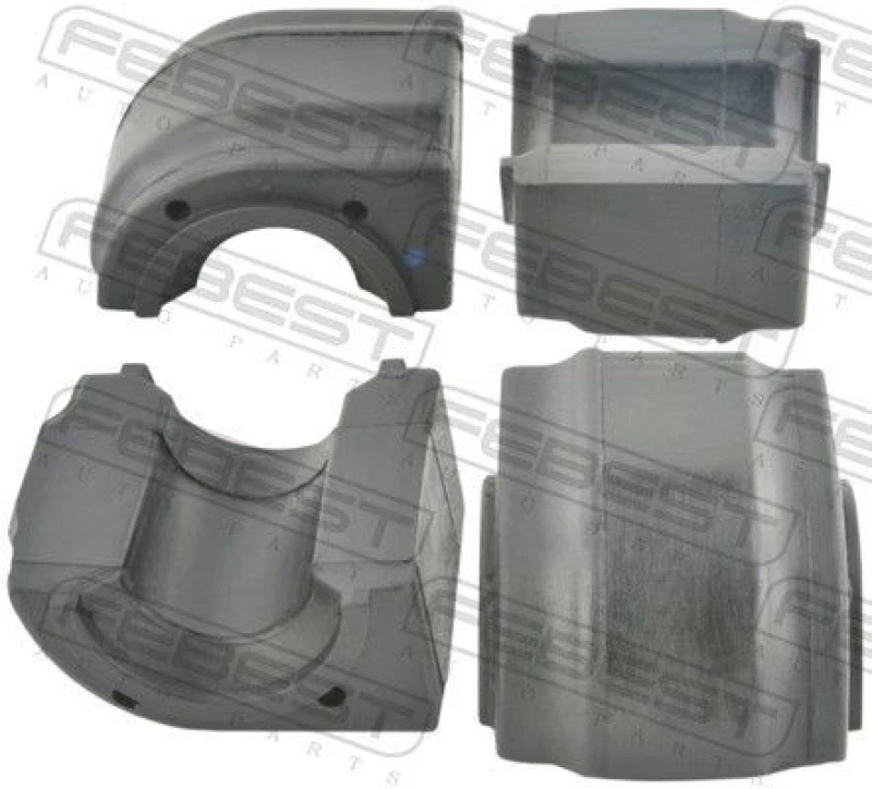 Image of Anti-roll bar bush FEBEST VWSB-BA5R-KIT