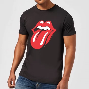 Image of Rolling Stones Classic Tongue Mens T-Shirt - Black - 3XL - Black
