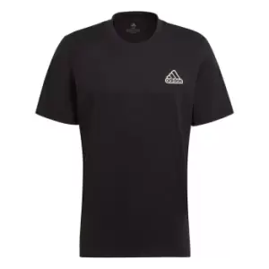 Image of adidas Feel Comfy T-Shirt - Black