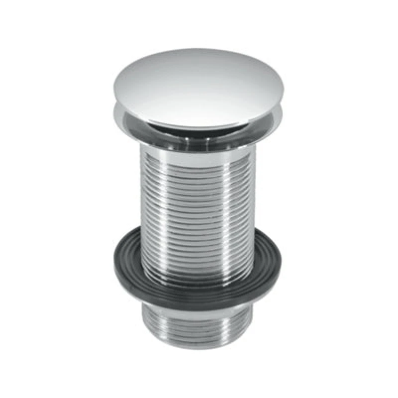 Image of Mcalpine No Slot Free Flow Basin Waste With Mushroom Top 1.25'' 60mm Flange 90mm Tail Dwu60-Cb