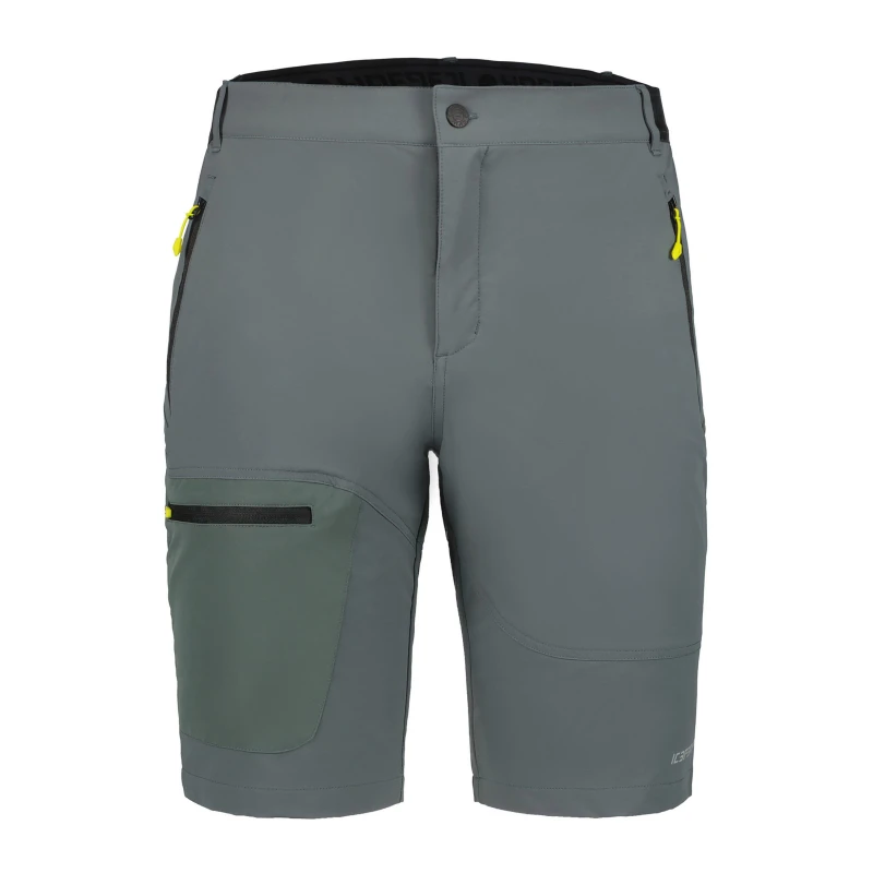 Image of Icepeak Mens Ballston Walking Shorts Dark Olive male X Large