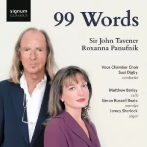 image of Sir John Tavener/Roxanna Panufnik 99 Words by John Tavener CD Album