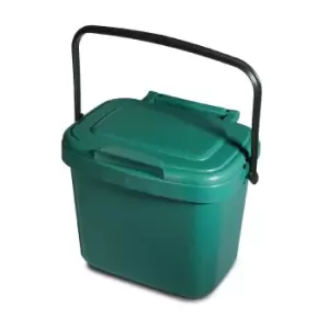 image of Addis 5 Litre Compost Caddy Green