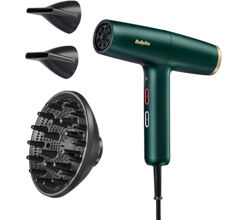 Image of Babyliss Babyliss Air Power Pro Hair dryer Green - Babyliss Green Female SV11801