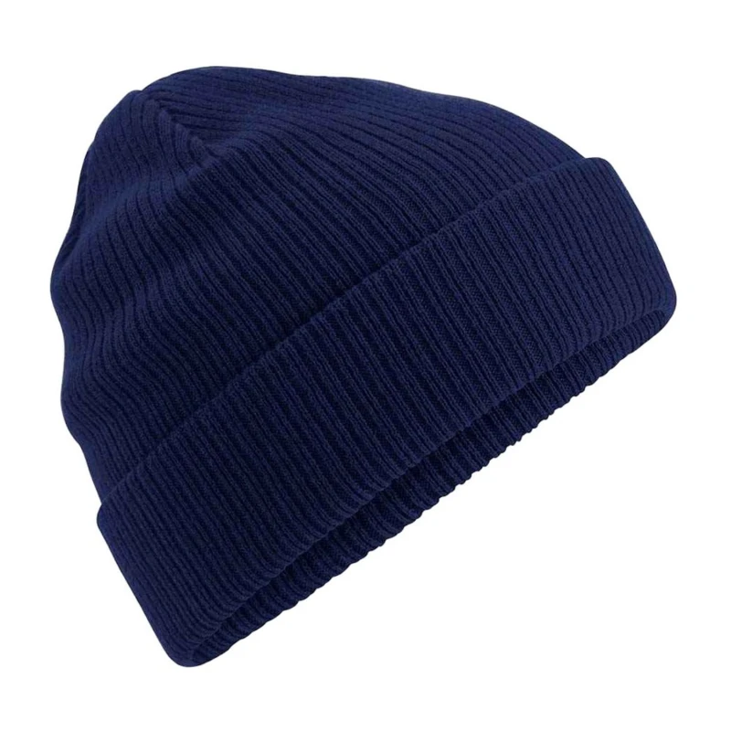 Image of Beechfield Beechfield Men Beanie in Navy Navy One Size Male 5059958654617