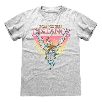 Image of Hercules - Go The Distance Unisex Large T-Shirt - Grey