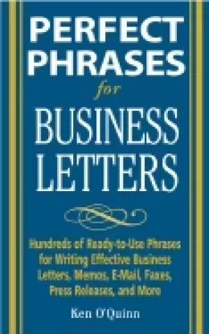 Image of perfect phrases for business letters