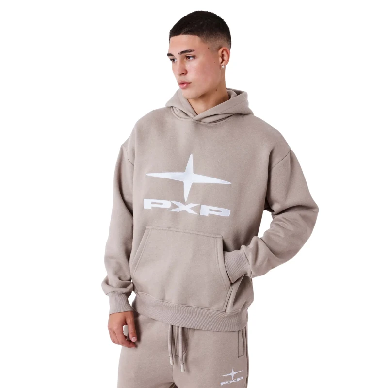Image of Project X Paris Basic hoodie Project X Paris Polaris Gris Male S
