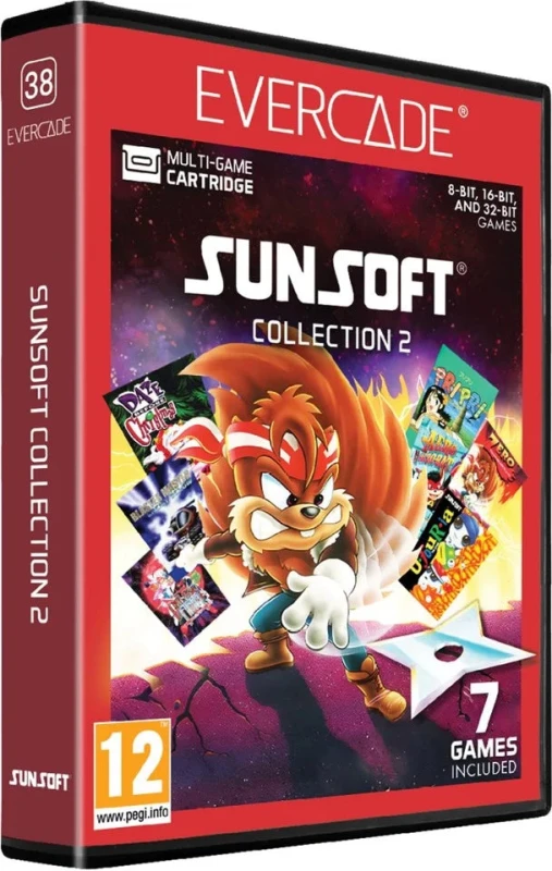 Image of Evercade Sunsoft Collection 2 Games - Games - Retro