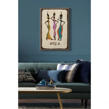 Image of Kanvas Tablo (50 x 70) - 115 Multicolor Decorative Canvas Painting