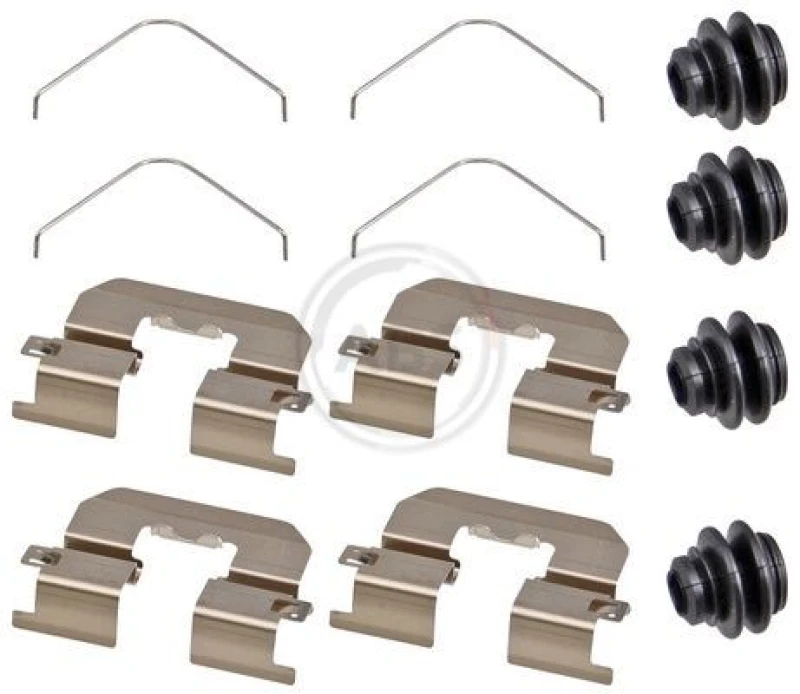 Image of A.B.S. Brake pad fitting kit A.B.S. 1995Q