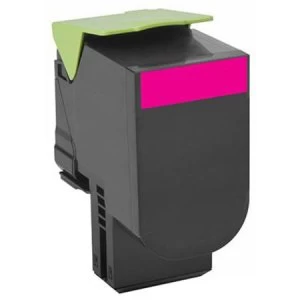 image of Lexmark 802HM Magenta Laser Toner Ink Cartridge