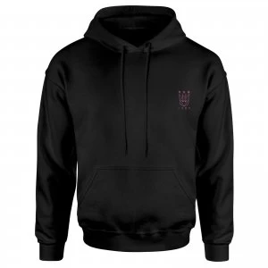 Image of Transformers Decepticons Embroidered Unisex Hoodie - Black - XL