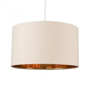 Image of Reni Large Pendant Shade in Fawn and Gold