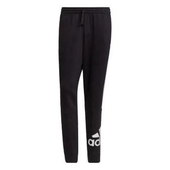 Image of adidas Essentials Colorblock Fleece Joggers Mens - Black / White