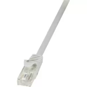 image of LogiLink CP1062U RJ45 Network cable, patch cable CAT 5e U/UTP 3m Grey