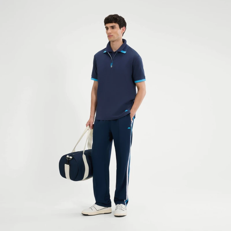 Image of Ellesse Mens Kelvias Polo in Navy Size: Medium Navy Male M