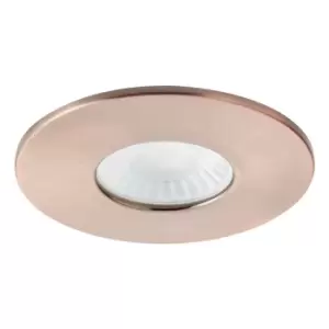 image of Spa Rhom LED Fire Rated Downlight 8W Dimmable IP65 Tri-Colour CCT Antique Copper