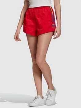 Image of Adidas Originals Pride Shorts - Red