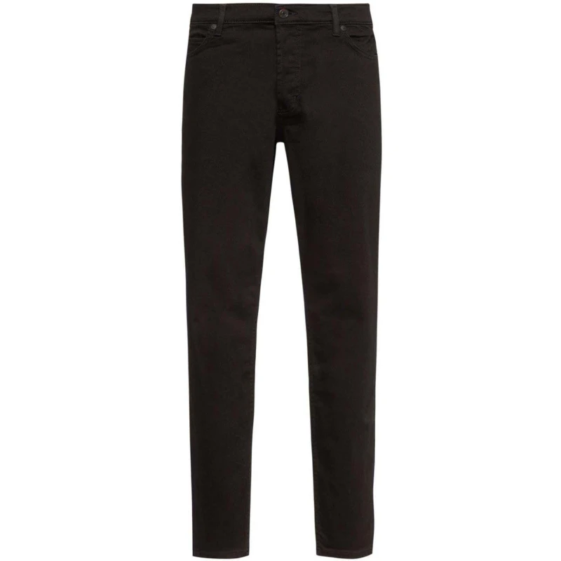 Image of Hugo Tapered-Fit Jeans - Black M