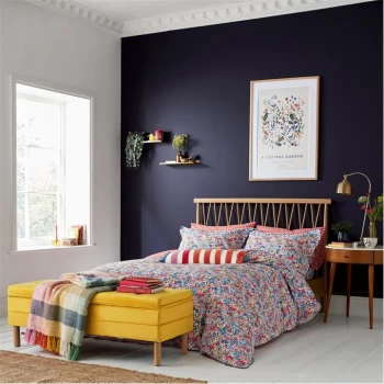 Image of Joules Jenna Ditsy 180TC Cotton Duvet Cover Set - Multi