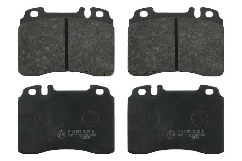 Image of SWAG 10 91 6247 Brake pad set Front Axle, prepared for wear warning indicator Brake Pad Set,disc brake (402)