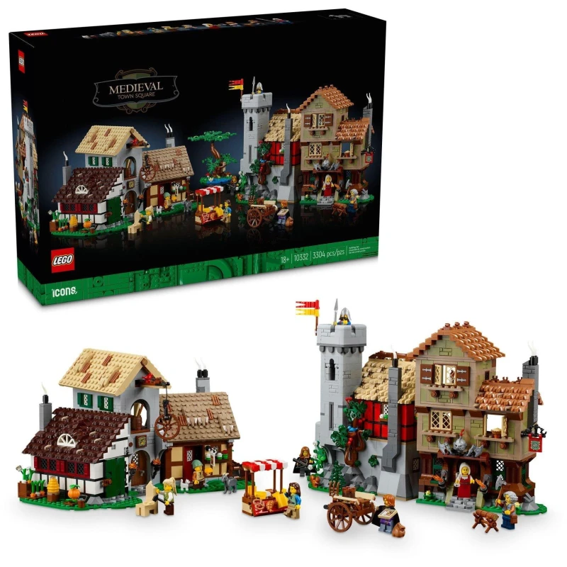 Image of LEGO LEGO 10332 - Icons Medieval Town Square - Multi Multi One Size