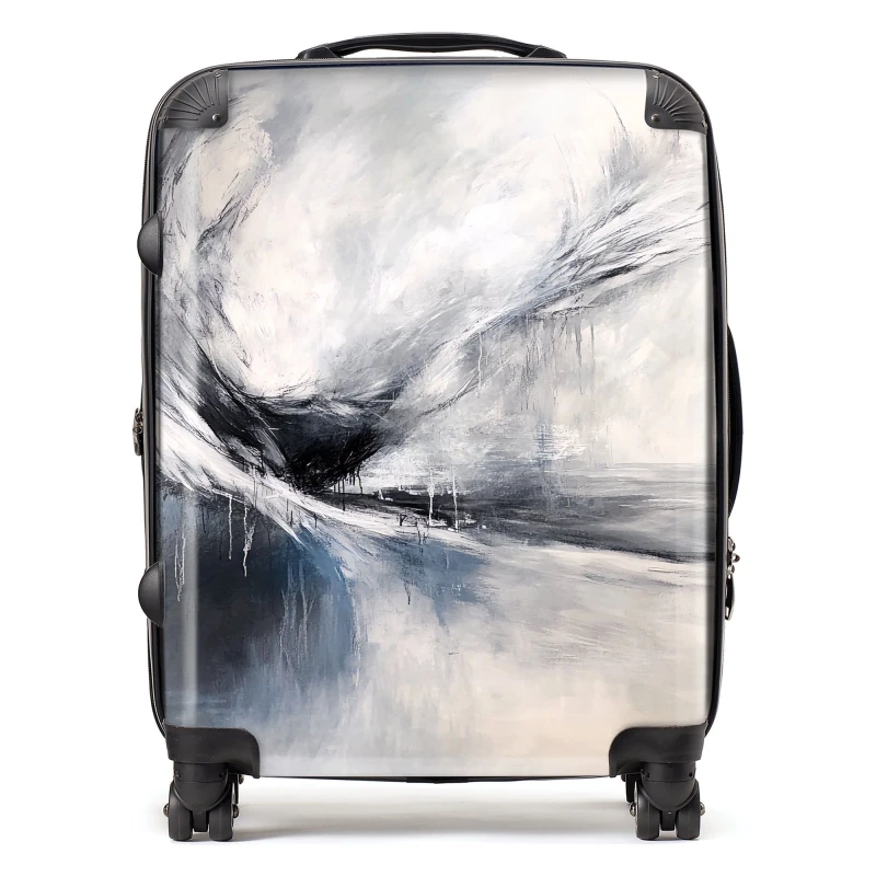 Image of Designer Luggage Isla Quinn: 00026 Suitcase in Grey Size: Large Grey Unisex Large