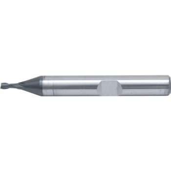 image of SwissTech 2.00MM HSS-Co 2 Flute Weldon Shank Slot Drills - Peak Power Coated