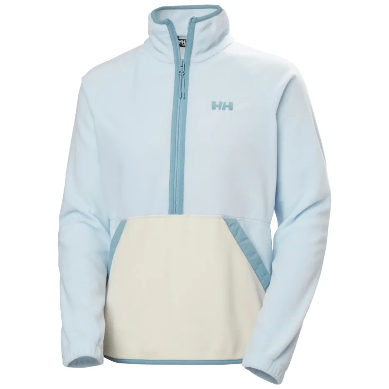 Image of Sweatshirt 1/2 zip woman Helly Hansen Rig Fleece Bleu Female L
