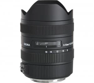 Image of Sigma 8 16mm f4.5 5.6 DC HSM Canon