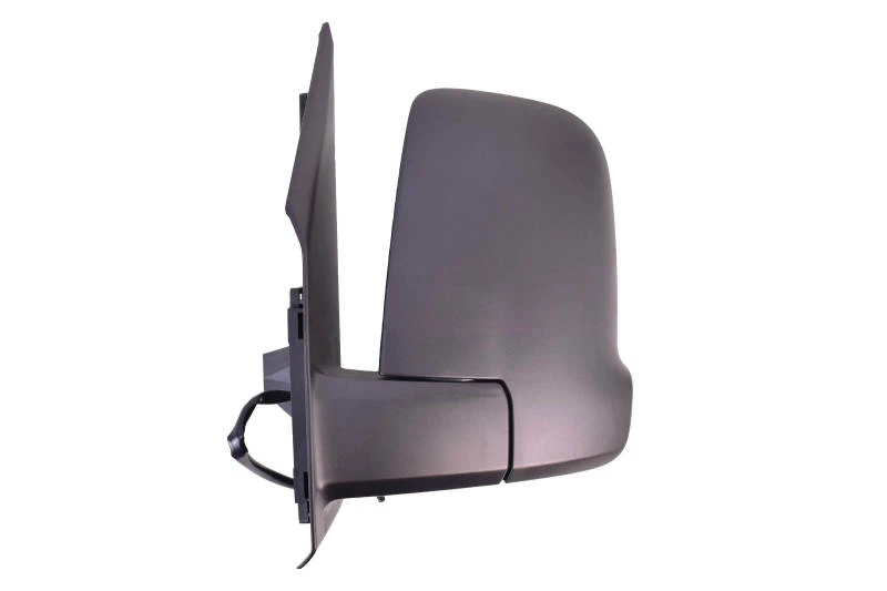 Image of PRASCO ME9127104 Wing mirror Left, black, Electric, Convex Outside Mirror (50)