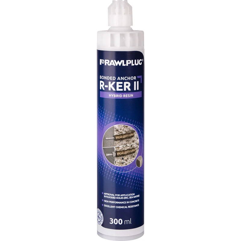 Image of Rawlplug R-KER-II Vinylester Hybrid Resin R-KER-II-300 Volume: 300ml