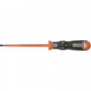 Image of Bahco Tekno+ VDE Insulated Slotted Screwdriver 3.5mm 100mm
