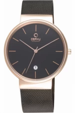 image of Mens Obaku Klar Watch V153GDVBMB