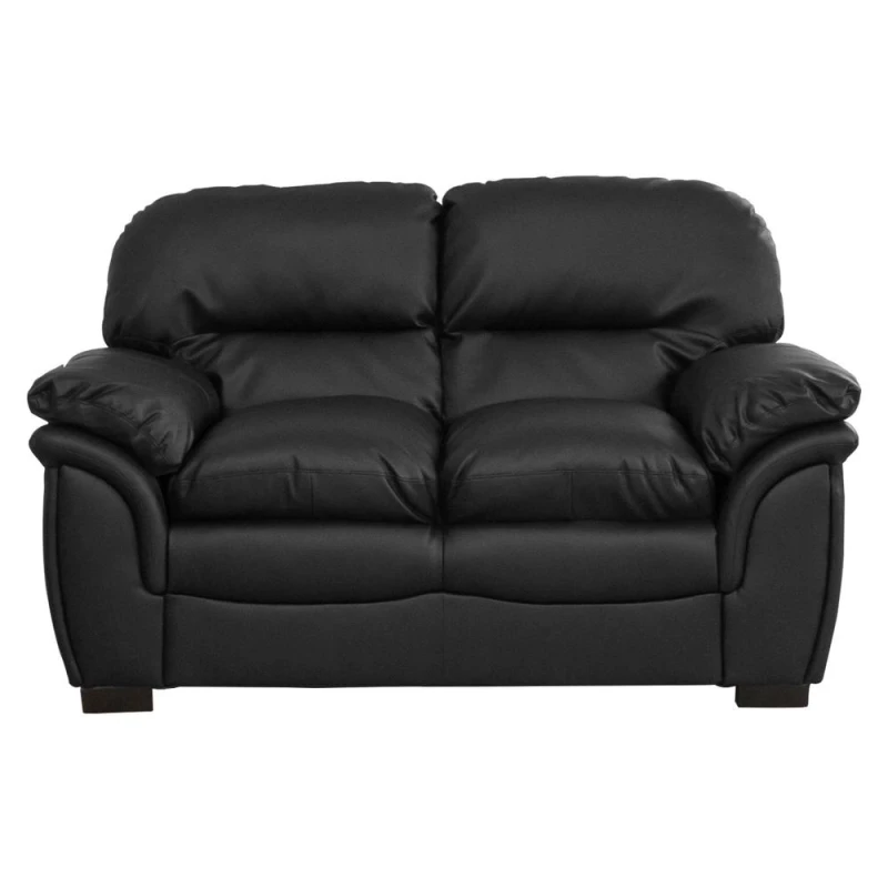 Image of Artemis Home Leverton 2 Seat Sofa in Black Unisex