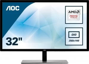 Image of AOC 32" Q3279VWFD8 Quad HD IPS LED Monitor
