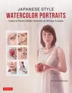 Image of japanese style watercolor portraits learn to Paint lifelike portraits in 48