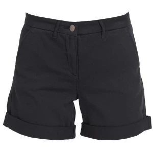 image of Barbour Womens Essential Chino Shorts Navy 16