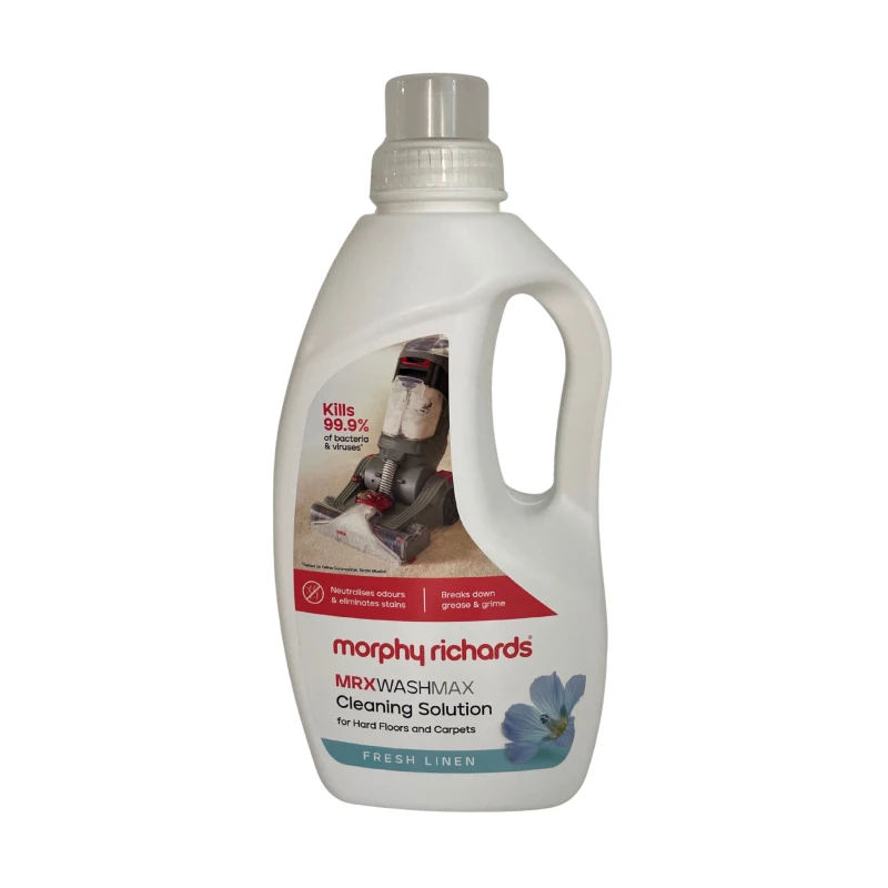 Image of Morphy Richards Carpet Cleaning Solution 1L in White White One Size Unisex 5056765403148